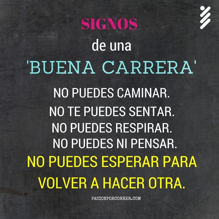 Aunque haya #niebla, estos son los signos reales de que has hecho una buena carreara. #FelizJueves ☁