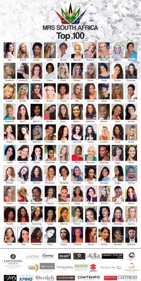 MrsSAPageant's tweet photo. Congratulations to our Top 100 semi-finalists ! Thank you to all the wonderful entries received. South Africa truly has phenomenal women https://t.co/wtcujNMXkl