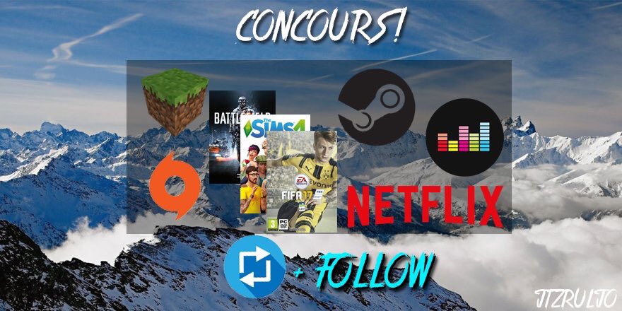 RulioLeGros's tweet photo. ❄️ Concours ❄️ 

Gagne ton lot aléatoire 📦

#RT + #FOLLOW 🔥

@RulioConcours 
@IZYWIN_ 
@Neziium 

💪🏼TAS 40RT💪🏼 https://t.co/Lu03hIda1p