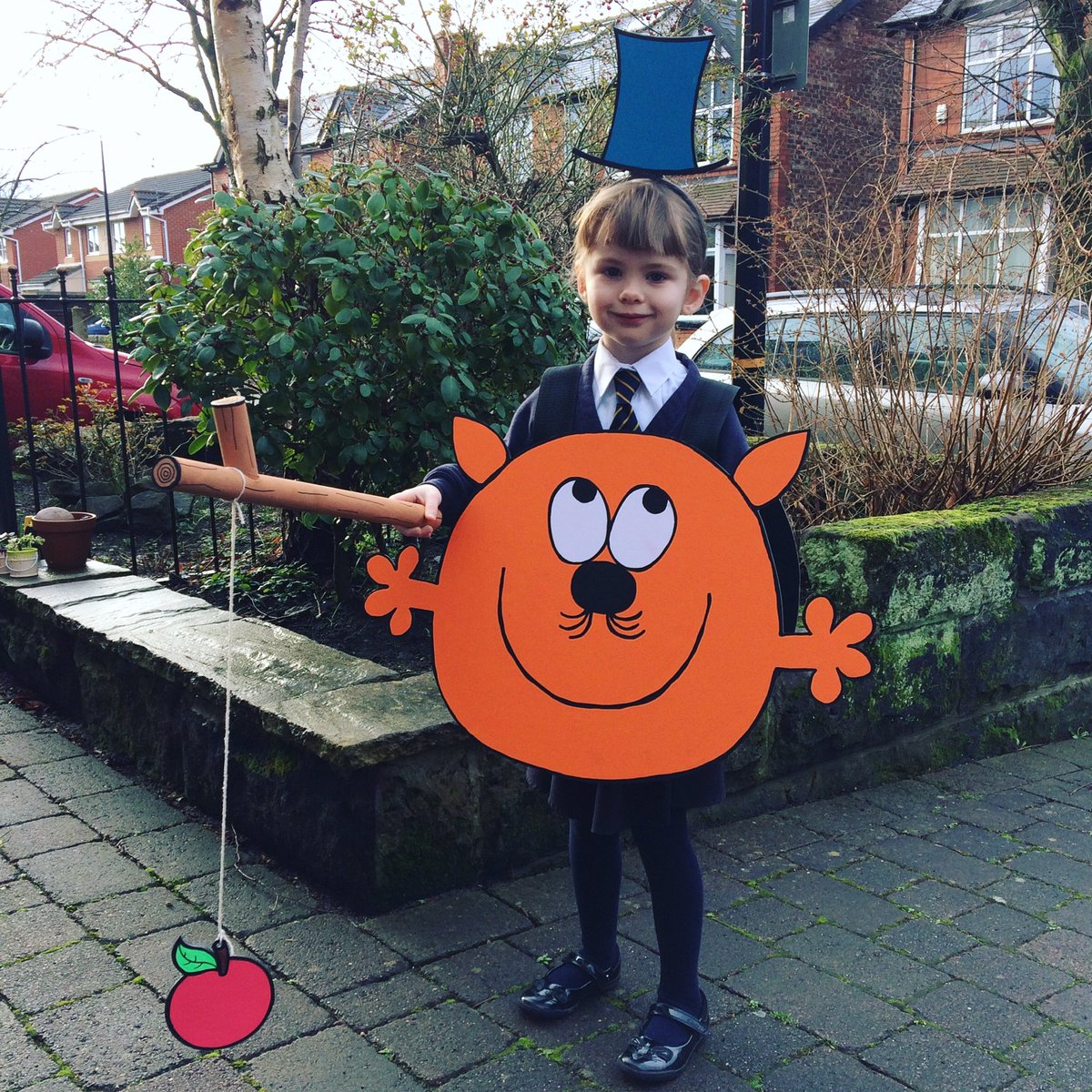 Tilly dressed as Roger Hargreaves' Meow for #WorldBookDay #WBD #RogerHargreaves #WBDKey103 <a href="/SpringfieldSPS/">SpringfieldPrimary</a>