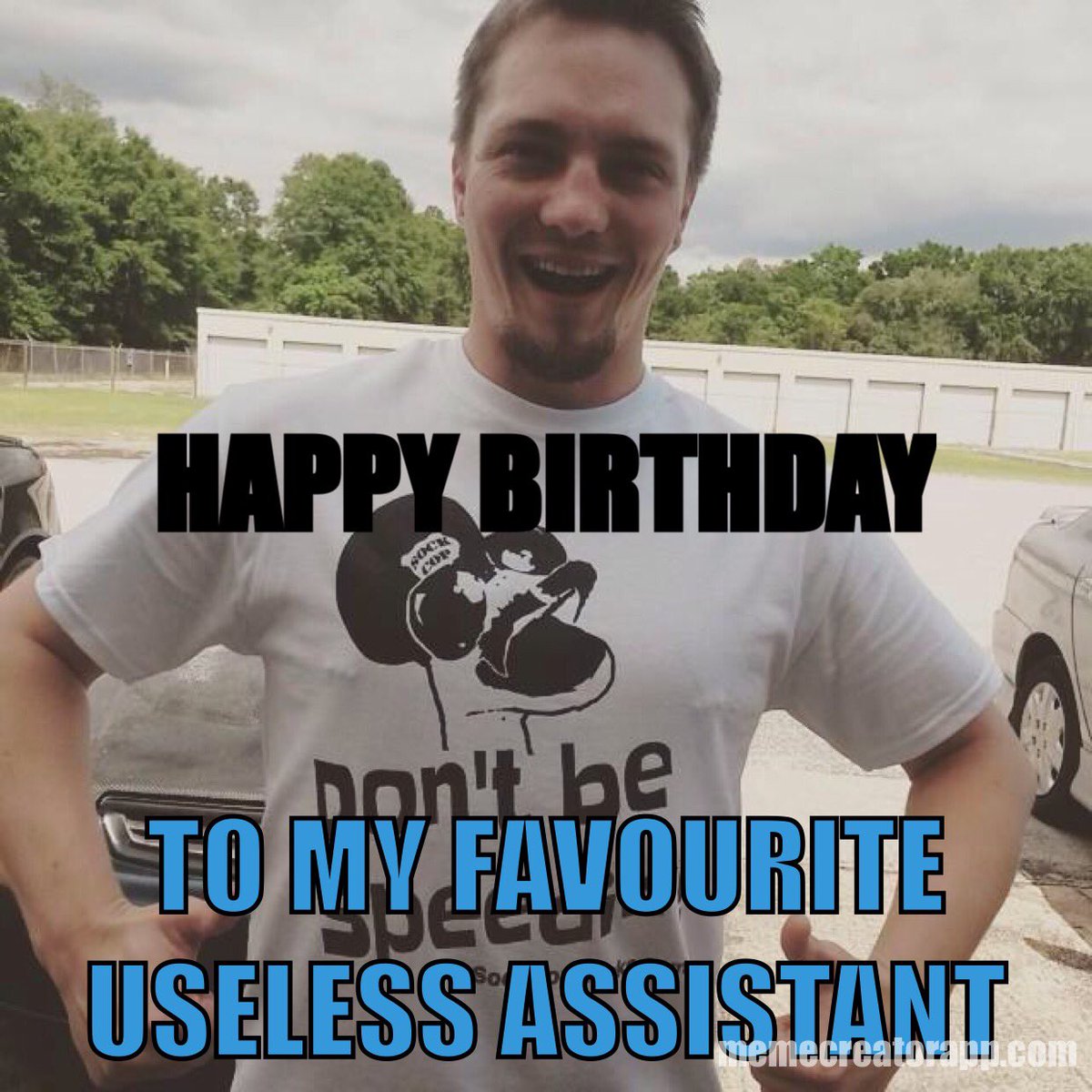 Boobug564's tweet photo. @jasonburglar #uselessAssistant #WhatGoodisHe #HeardHe'sASpeeder https://t.co/CTxPL3UrgM