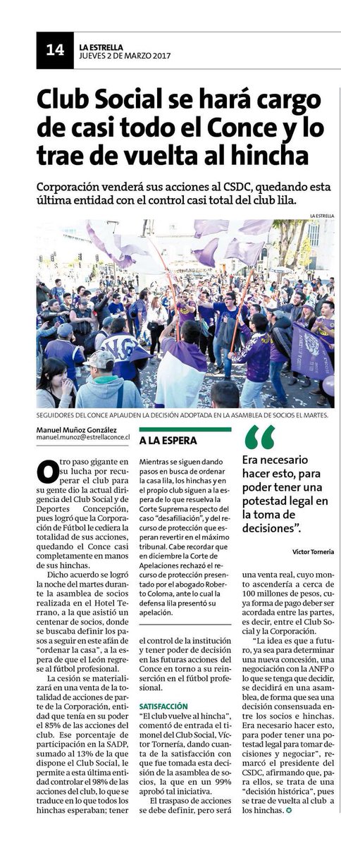 VTorneria's tweet photo. Grandes hinchadas pueden asumir grandes desafíos, todos juntos en el @CSDConcepcion levantaremos nuestra institución #Volveremos https://t.co/7DCK3g0bLQ