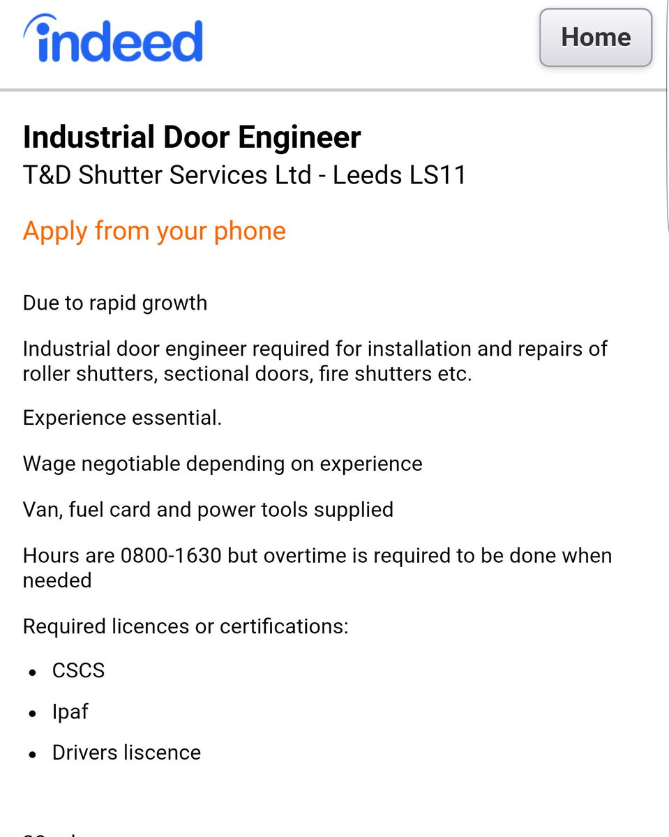 td_shutters's tweet photo. If anybody is interested or knows anybody who is interested please get in touch
01132778273
Contact@tdshutters.co.uk https://t.co/fvxyqd3WWg
