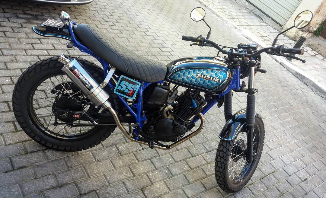suzuki dr 125 scrambler