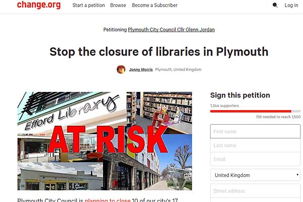 StokeDamerelCC's tweet photo. What better day to sign this petition than #WorldBookDay ? https://t.co/NxejI4ElHK
 
#SavePlymLibraries #savestokelibrary https://t.co/unyDX7eeFs