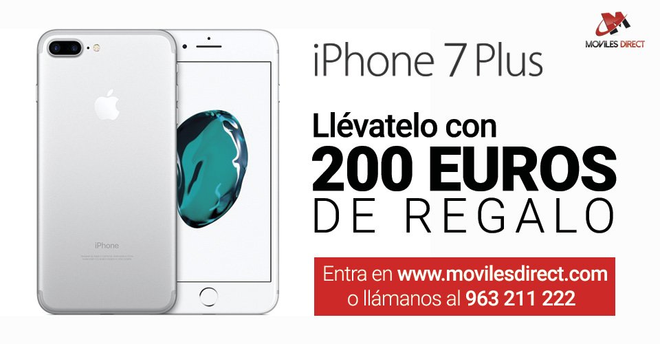 movilesdirect's tweet photo. Empieza marzo y con él nuestras nuevas ofertas. Llévate un #iPhone 7 Plus a través de contratación online entrando a https://t.co/I7Z5Ym2szU https://t.co/EiqeQWqK55