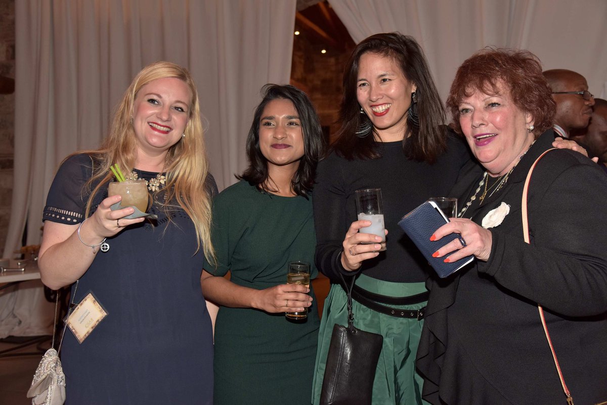 QSAIAwards's tweet photo. Can't get enough of this lovely shot of @AudreyHart28 @KLM @VirginAtlantic @AliyahRamdin11 #ANU #QSAIawards #celebratingexcellence #awards https://t.co/DCz4SblXC9