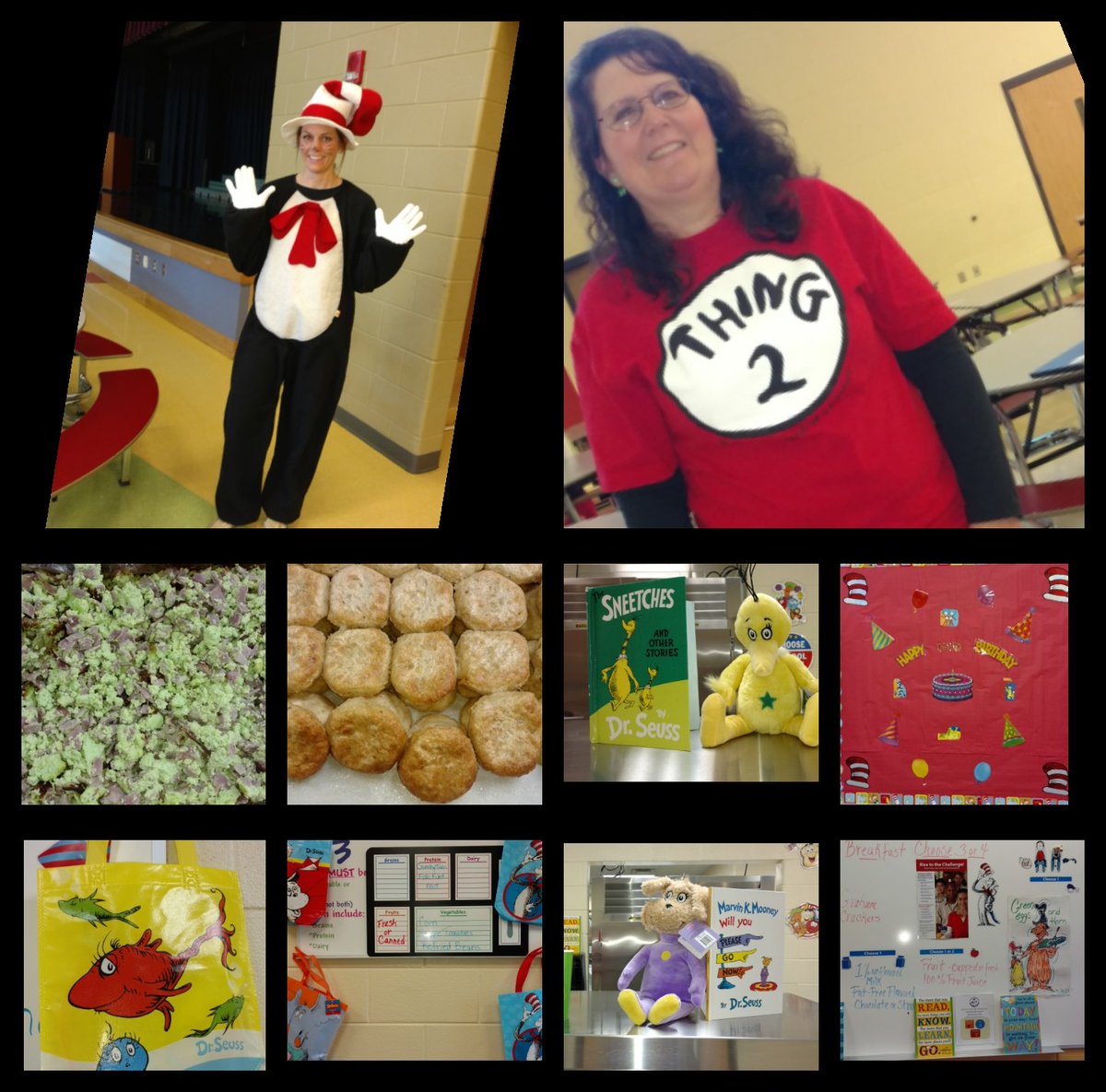 Happy 113th BirThDaY Dr.Seuss!!!! Green eggs and ham breakfast at EMES cafeteria. <a href="/MarkMiear/">Mark Miear</a> <a href="/EMESMustangs/">EastMont Elementary</a> <a href="/HinkleyTheresa/">Theresa Hinkley</a>