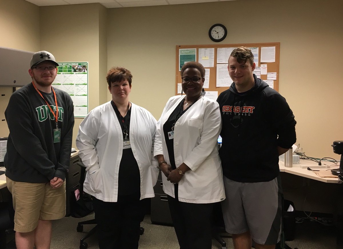 untSHWC's tweet photo. #StaffAppreciationMonth Our wonderful Appointments Department! #UNThealthcenter https://t.co/D58M3JZIkb
