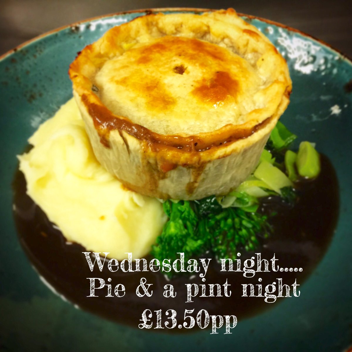 We're having a #pie night!! Full info on our FB page. #matfield #tunbridgewells #kent #pienight #yum