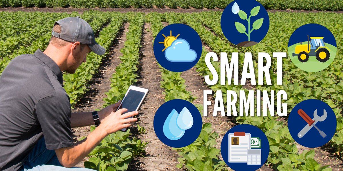 FarmFlavor's tweet photo. Weather, irrigation, planting, harvesting β thereβs an app for that: https://t.co/8bFEOxwLj9 #agapps #smartfarming via @agamerica https://t.co/ohzwZHqUMm