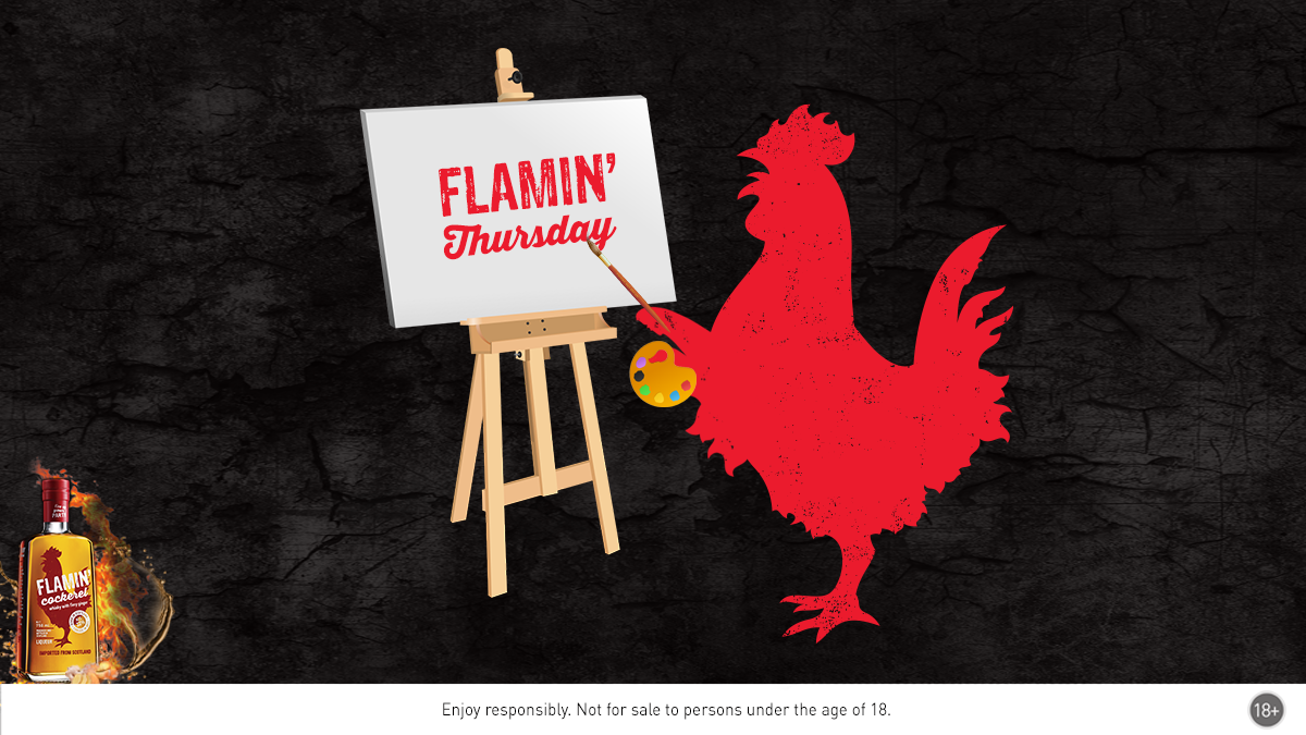 FlaminCockerel's tweet photo. Add a bit of a kick to your #FirstThursday with a fiery work of art. #flamincockerel #flaminthursday https://t.co/P4N8ZO0WFn
