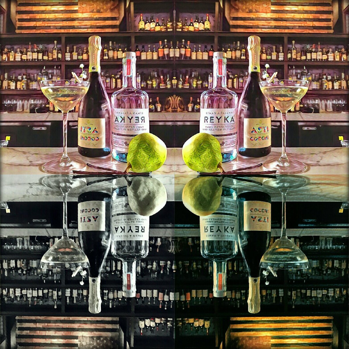 theportershouse's tweet photo. 'What She's Having' with vanilla infused reyka, cocchi Moscato, fresh pears, and clipped baby's breath. #cocktails #southcharlotte https://t.co/Vcqu9p5F1R