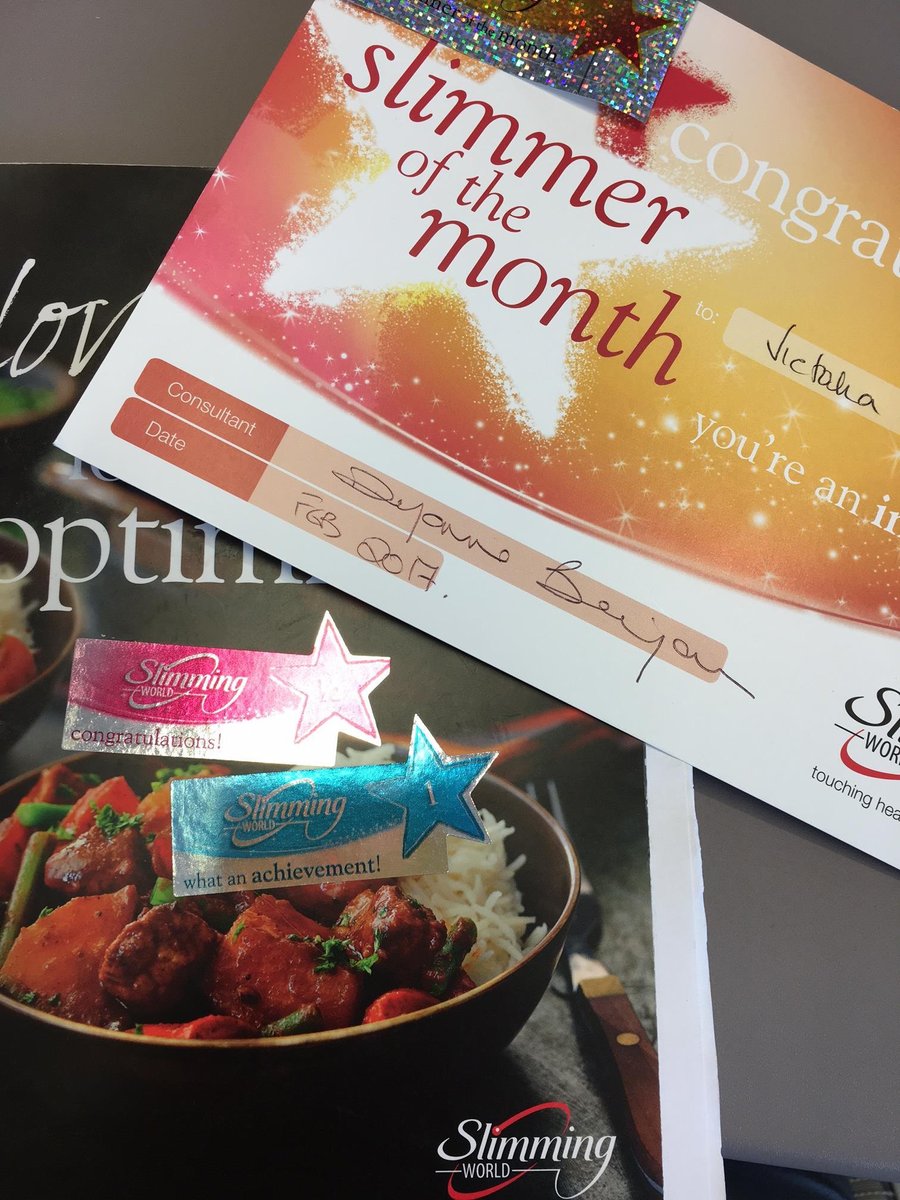 VikkiGT's tweet photo. Well I would call that a successful first month - Thanks @slimmingworld! https://t.co/5DRSsjWwh2
