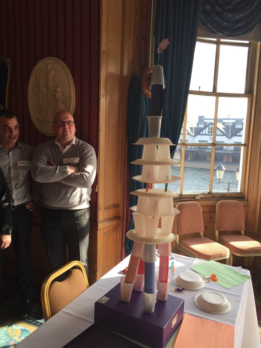 GlamNik's tweet photo. Tower finale we got 3 and wanted 1! Power of #communication #pyramid2017 #assumptions #gr8conversations https://t.co/nA69tHa8oy