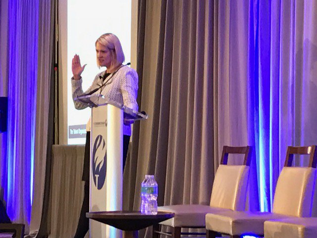LDSConsulting's tweet photo. Jana Fallon of Prudential: "Leaders as coaches have a talent multiplier effect"#tcbtalentmgmt @conferenceboard https://t.co/oLPvNdvRMt