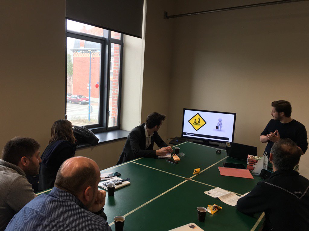 emmaroux's tweet photo. Tjs suite de la #learningexp @lillefrance avec @MathieuBarbier, fondateur de Vertical https://t.co/qTrYnSoq4o