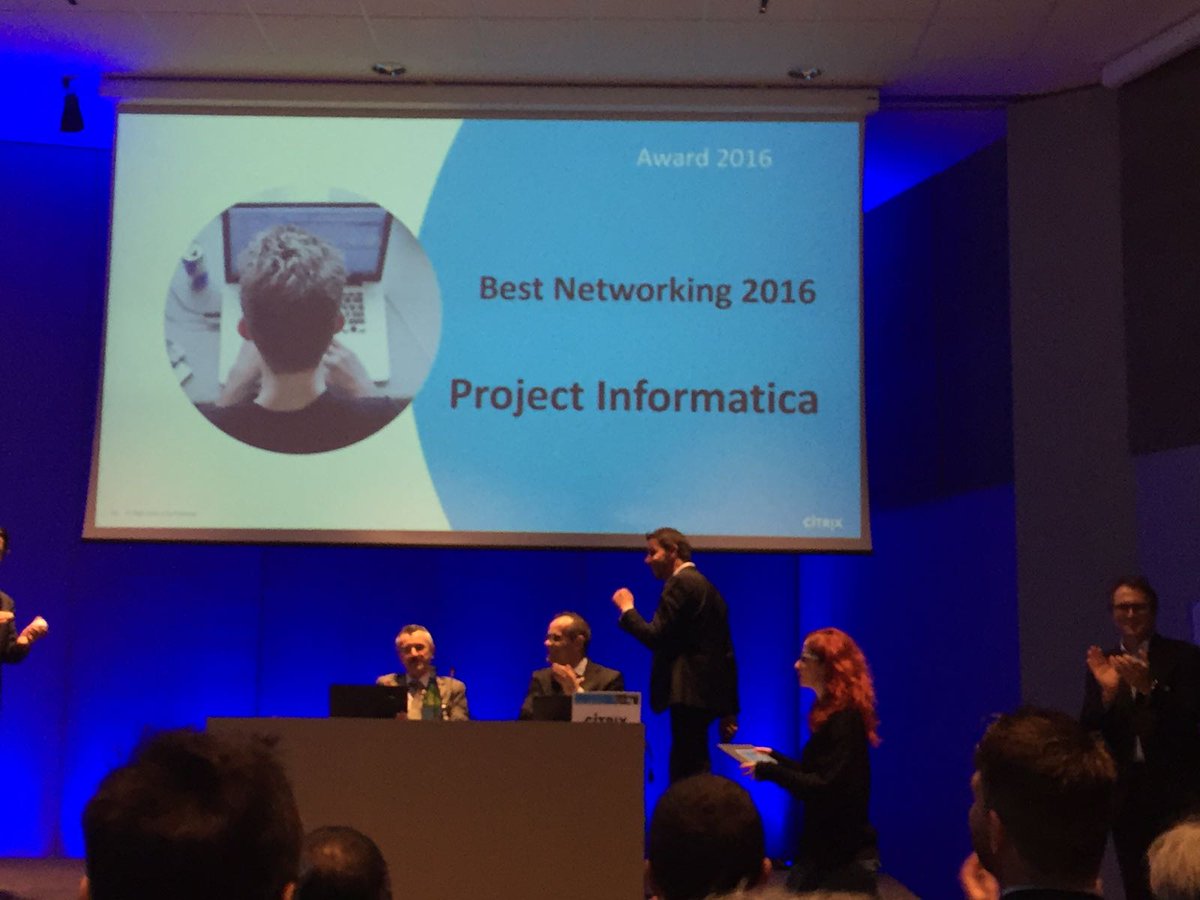 PrjCommunity's tweet photo. Il lavoro fatto bene e l'impegno premiano sempre, grazie a @Citrix_Italia per i riconoscimenti ricevuti!  #CPA2017 https://t.co/nIFkhJtfR5
