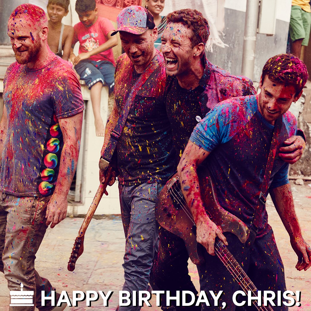 Happy birthday to frontman Chris Martin! 