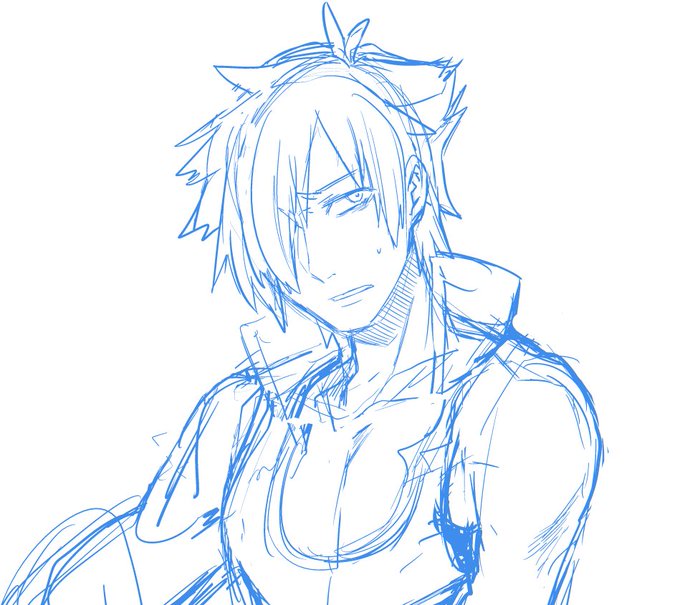 あと男鯖落書きしたのあったから貼る 