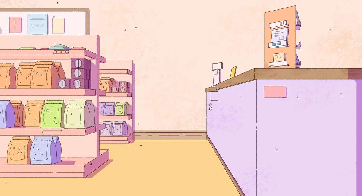 DeflatedFilm's tweet image. Art Director @beckymoritz0 Has been colouring some beautiful pastel based backgrounds to complete the look of #Deflated @FalanimationVFX