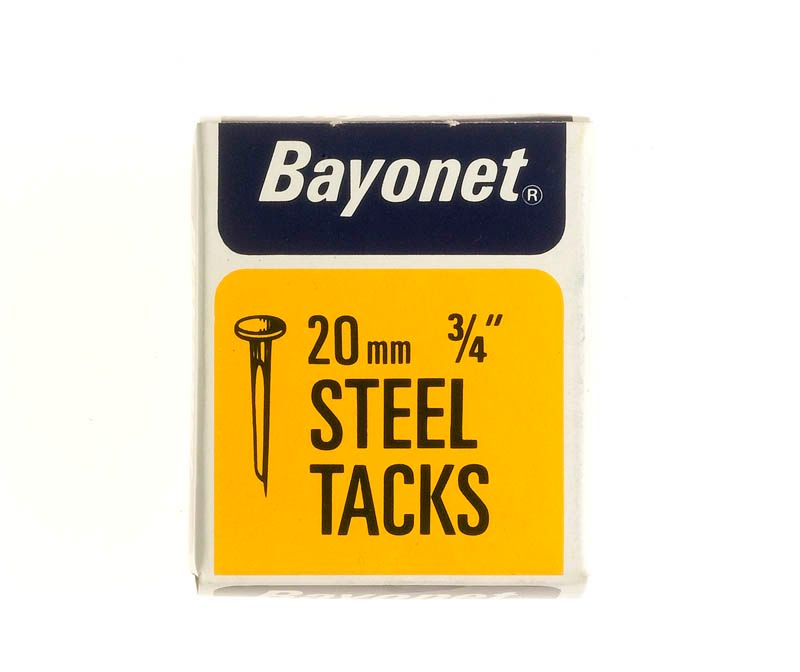 'Bayonet' Brand Blued Cut Steel Tacks. #DIY  #UK