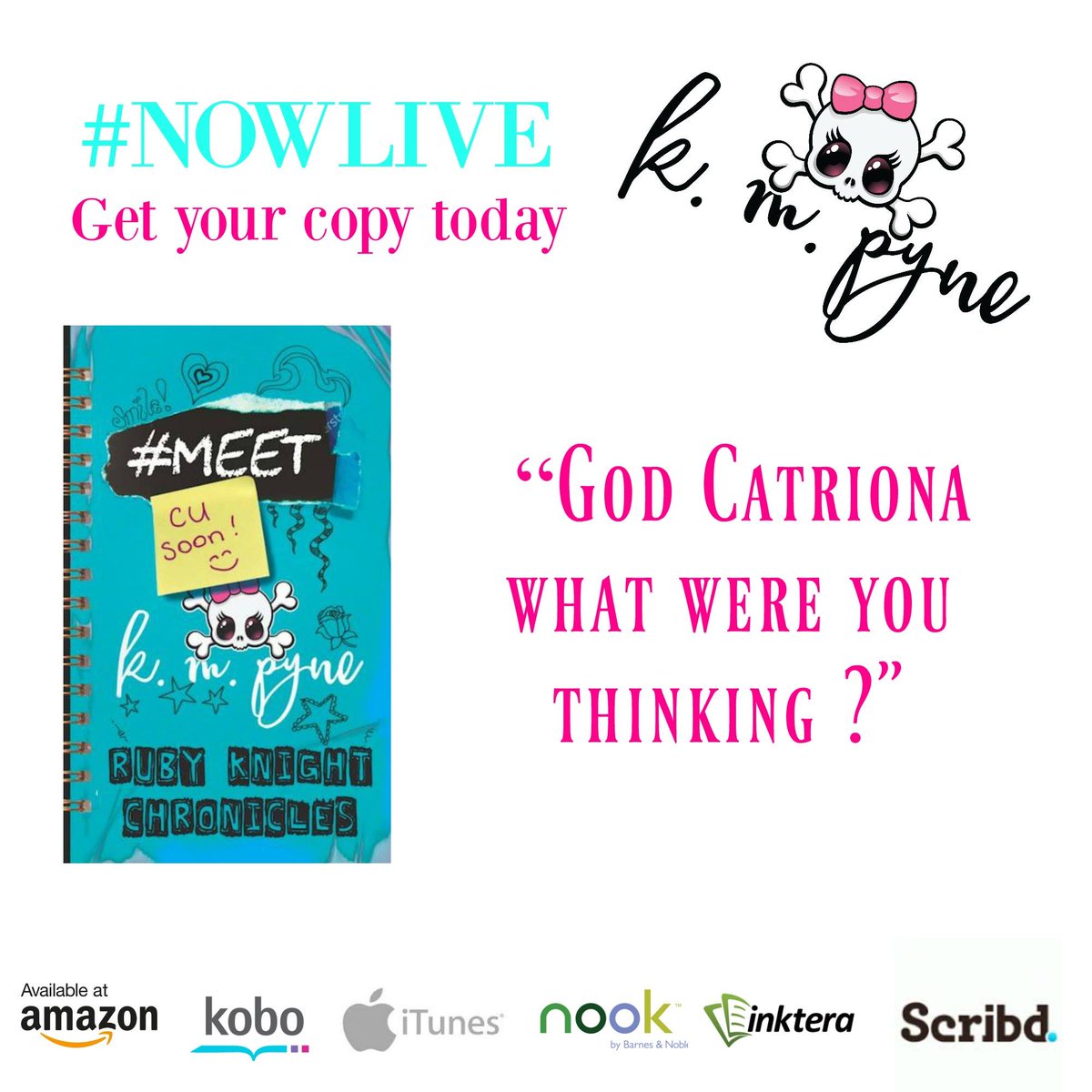 AuthorKMPyne's tweet photo. #Meet #KMPyne #LIVE #YoungAdult #YoungLove #Mystery #RubyKnight #99cents @AuthorKMPyne /react-text https://t.co/ORmm7ciqbn https://t.co/lOKMHF39tO