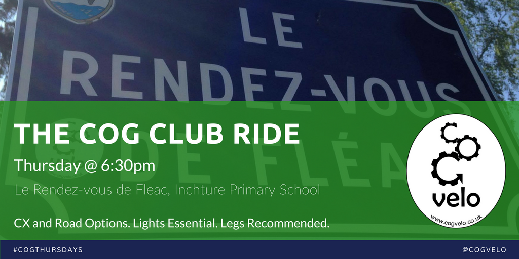 COGVelo's tweet image. It's #cogthursday. Who is coming to the club ride? CX or Road? See the Facebook group for more details.