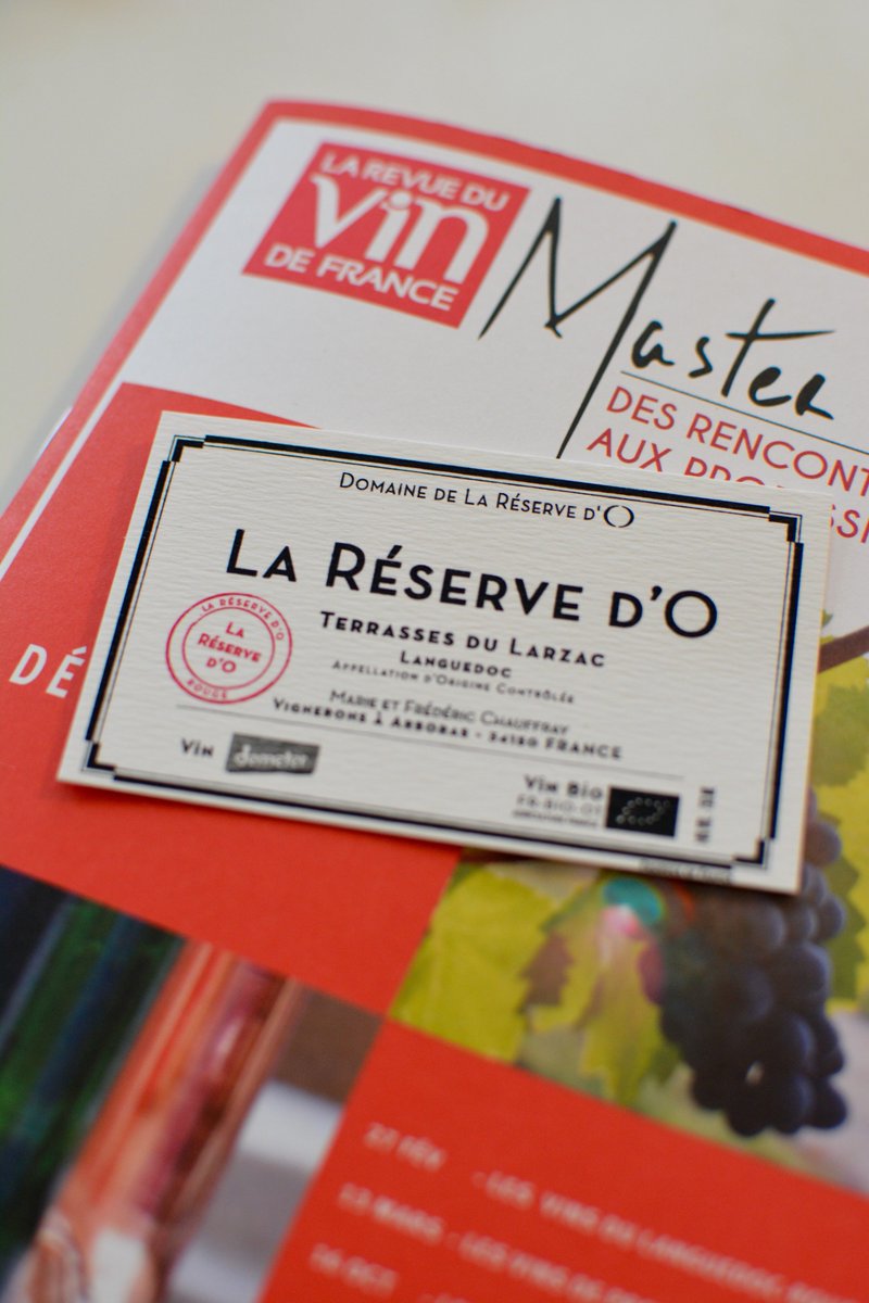 Nicolas_tvd's tweet photo. Gros coup de cœur au #masterpros de la #RVF, cuvée la Réserve d'O  https://t.co/wKMaeI9fvs Mon #vin préféré du salon #languedoc https://t.co/oWAlx7HnXR