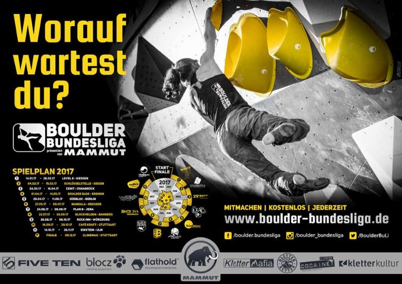 sportundmode's tweet photo. Seit Beginn des Jahres unterstützt #Bergsport-Ausrüster @mammut die #Boulder-Bundesliga als Titelsponsor. https://t.co/nUF9mDTPgN