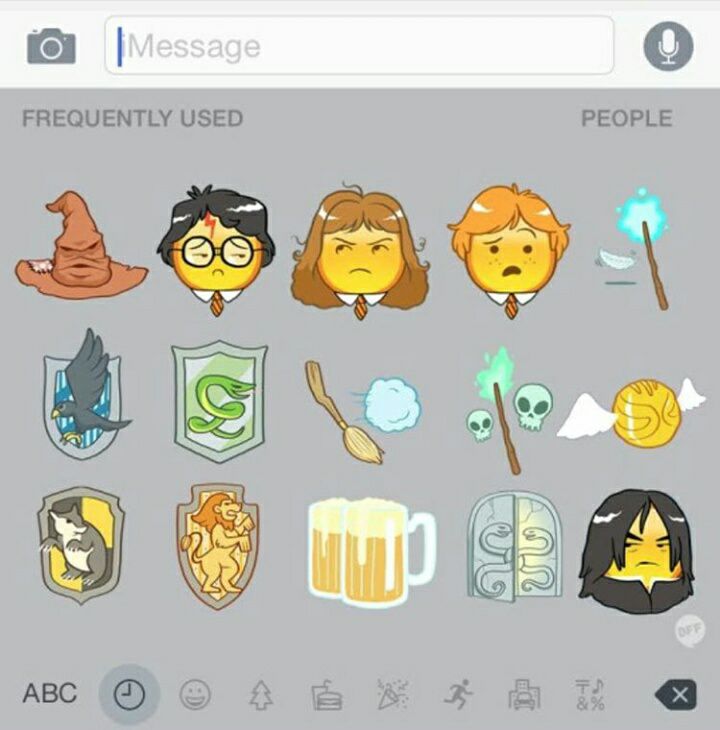 Hogwartssite's tweet photo. Petición oficial para que se incluyan estos emojis. https://t.co/EpFfIsbaNS