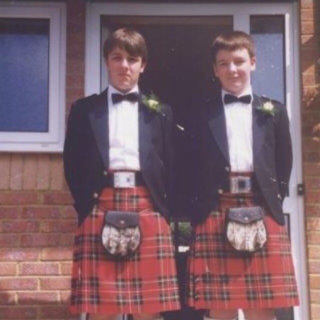RTStuarts's tweet photo. Throw back Thursday! Here are two of our Directors from their younger days. Can you guess who they are? #ThrowbackThursday #directors https://t.co/UdpK5Fr2WM