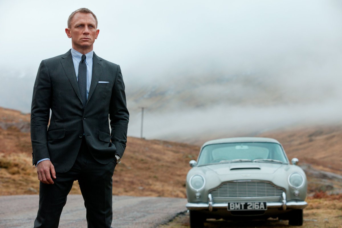 Happy Birthday to Daniel Craig - he has been behind the wheel of some of 007's most iconic Aston Martins!