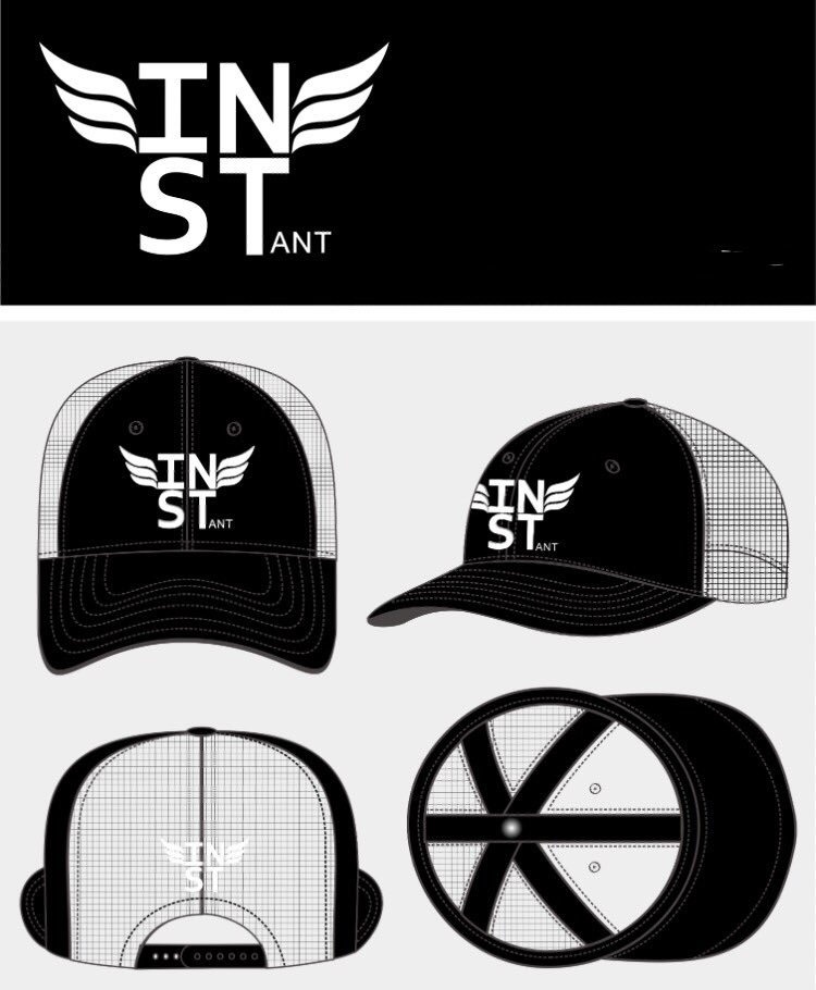 instantclo's tweet image. Trucker hats coming soon In black or grey! Choose yours? ⚫️⚪️ #bepartofinstantclothing#black#white#grey#new#clothing#brand#get#yours#soon 🔍