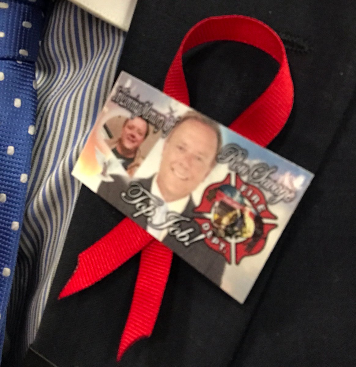 rooprajfox2's tweet image. We are wearing our tribute to #RonSavage on the air. Today, he's being laid to rest.