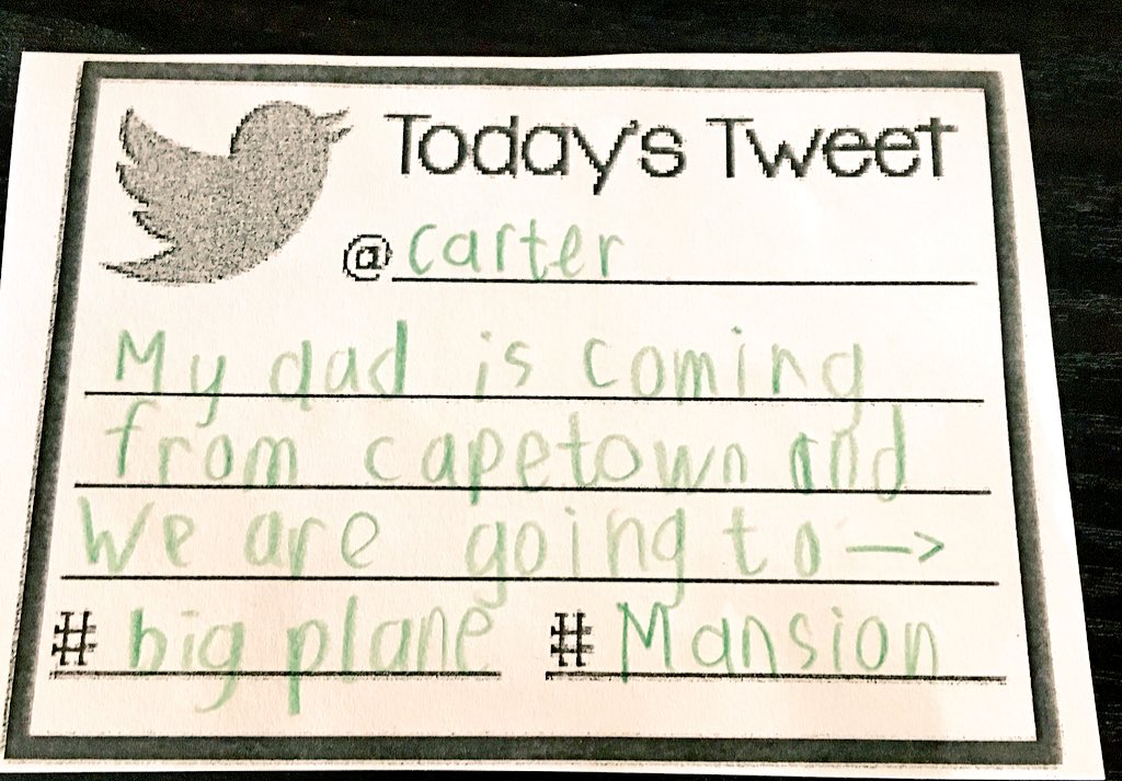 Grade4E's tweet photo. 2 March 2017 -Carter #bigplane #mansion #grade4e #todaystweet #weloveschool https://t.co/lYZ62TTfxw