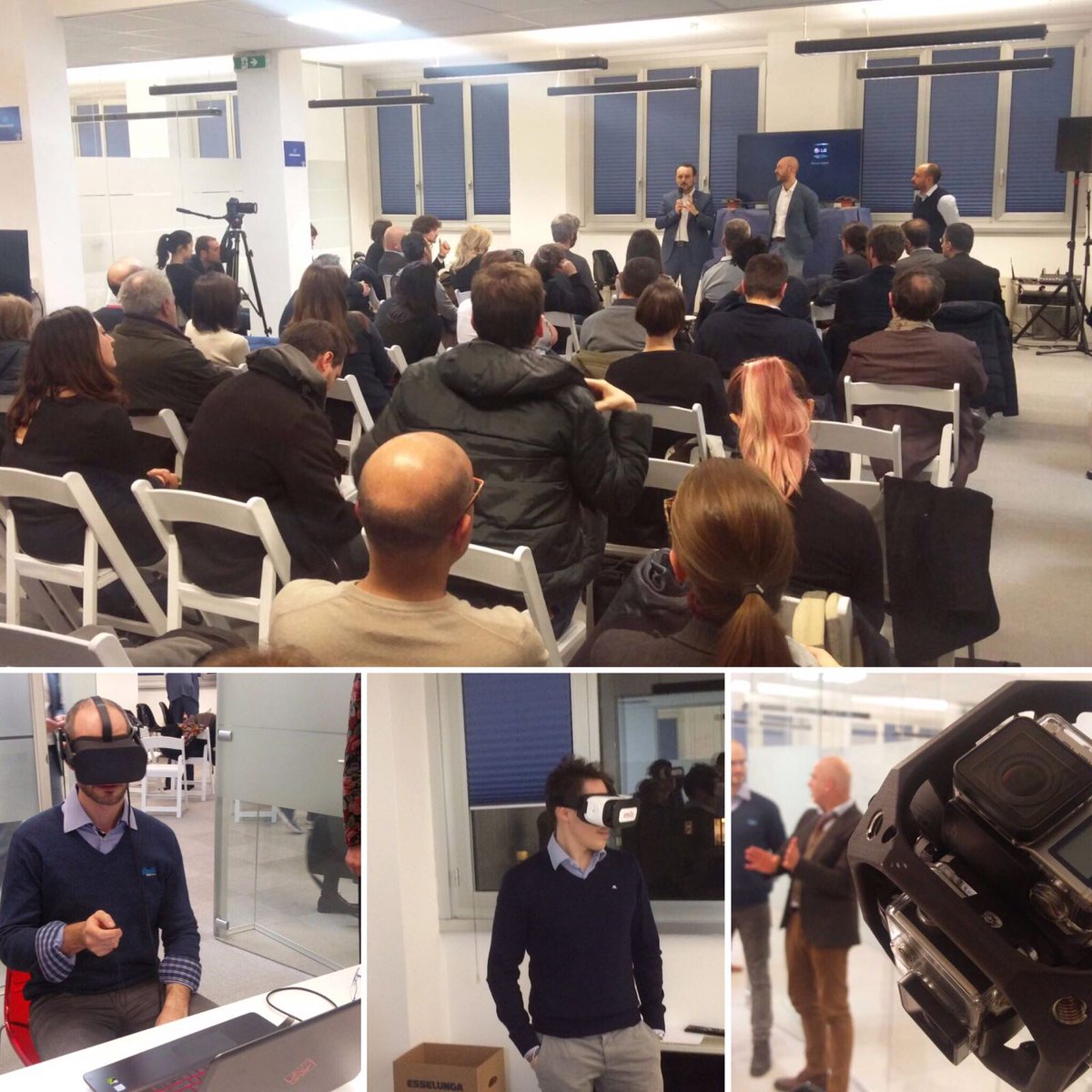 Da tempo teniamo d'occhio il fantastico mondo VR.
Ieri eravamo al Virtual (R)evolution organizzato da <a href="/Engage_Magazine/">Engage</a> Aspettatevi Novità!