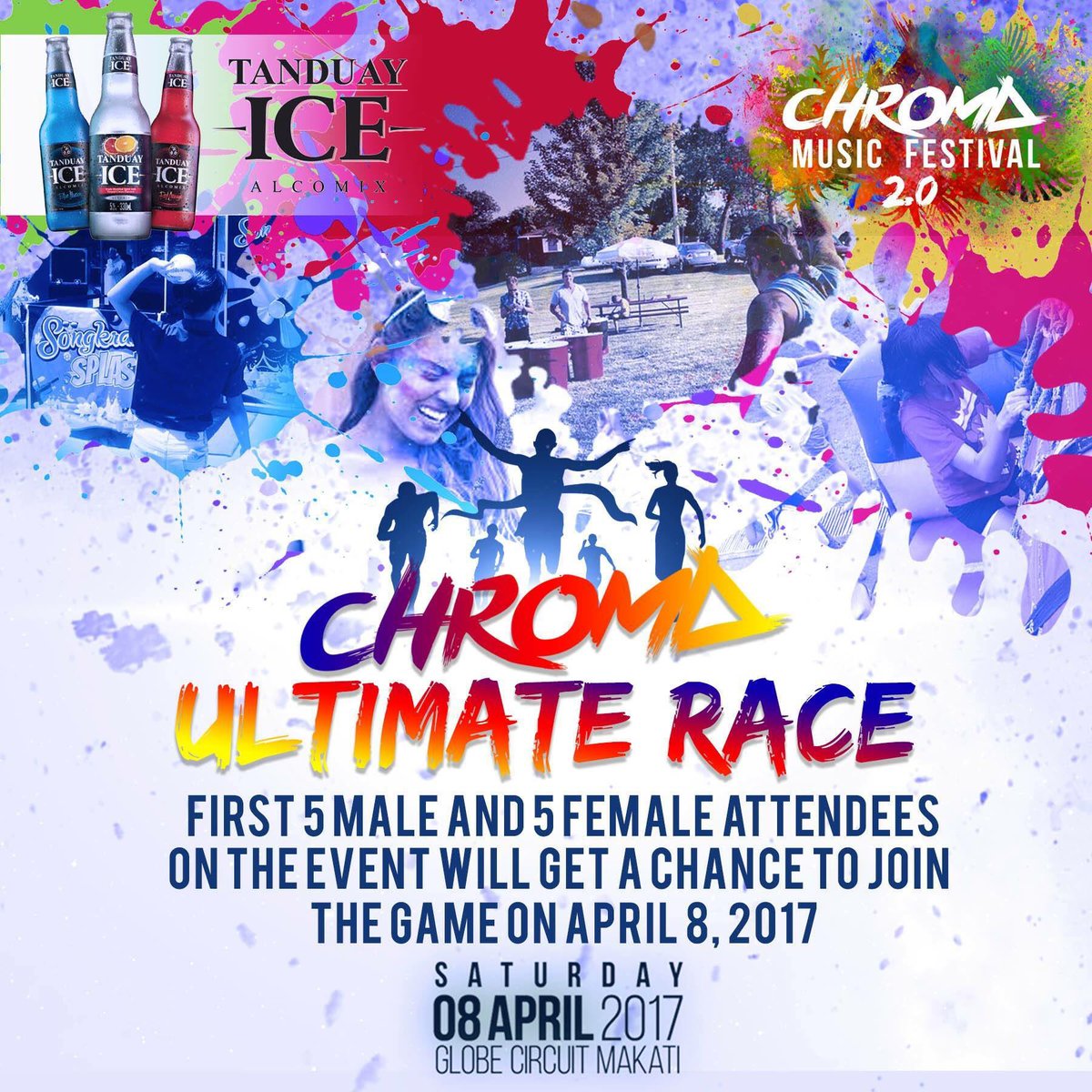 chromamusicfest's tweet photo. An event within an event? isn't it amazing eh?

We are excited to give you another experience that you can't miss! 🏃🏻

#ChromaUltimateRace https://t.co/qijwOuzQe9
