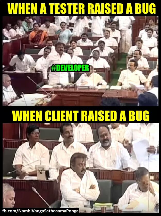na_vetriselvan's tweet image. #TesterVsDeveloper