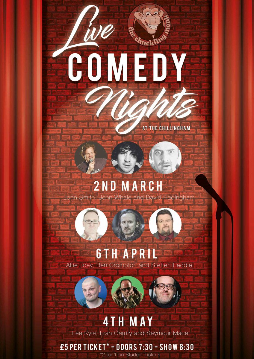 Nearly show time! <a href="/ChucklingMonk/">The Chuckling Monk</a> <a href="/LoveHeaton/">Love Heaton</a> <a href="/VisitHeaton/">Visit-Heaton</a> #livecomedy #greatlocal #sjf