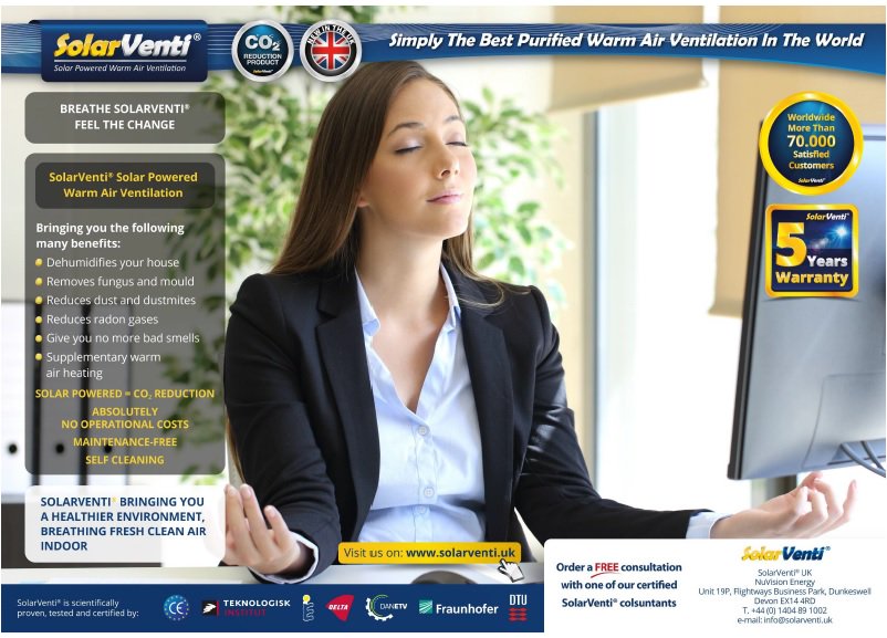 SIMPLY THE BEST PURIFIED WARM AIR VENTILATION IN THE WORLD <a href="/uksolarventi/">SolarVenti UK</a>  #FreshAir #newhome #Health #HomeImprovement #diyprojects #diysos