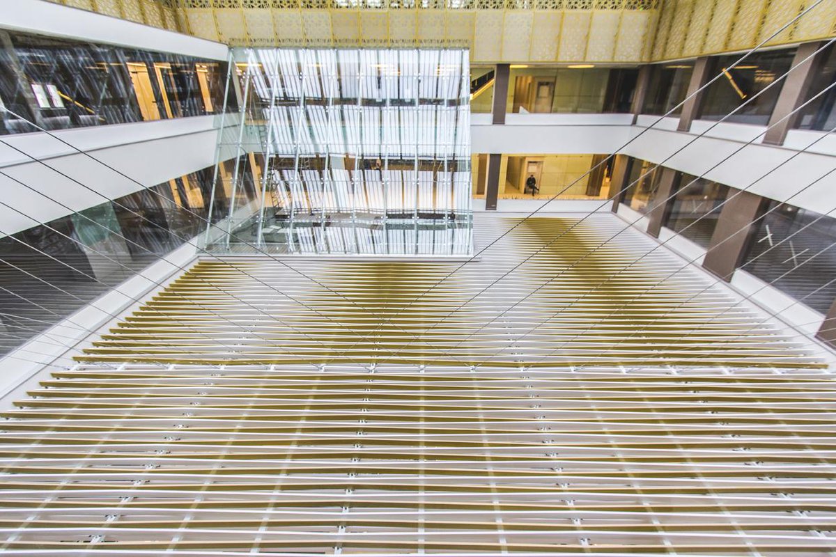 Armstrong Ceiling Uk On Twitter Metal Baffles In This Hungarian