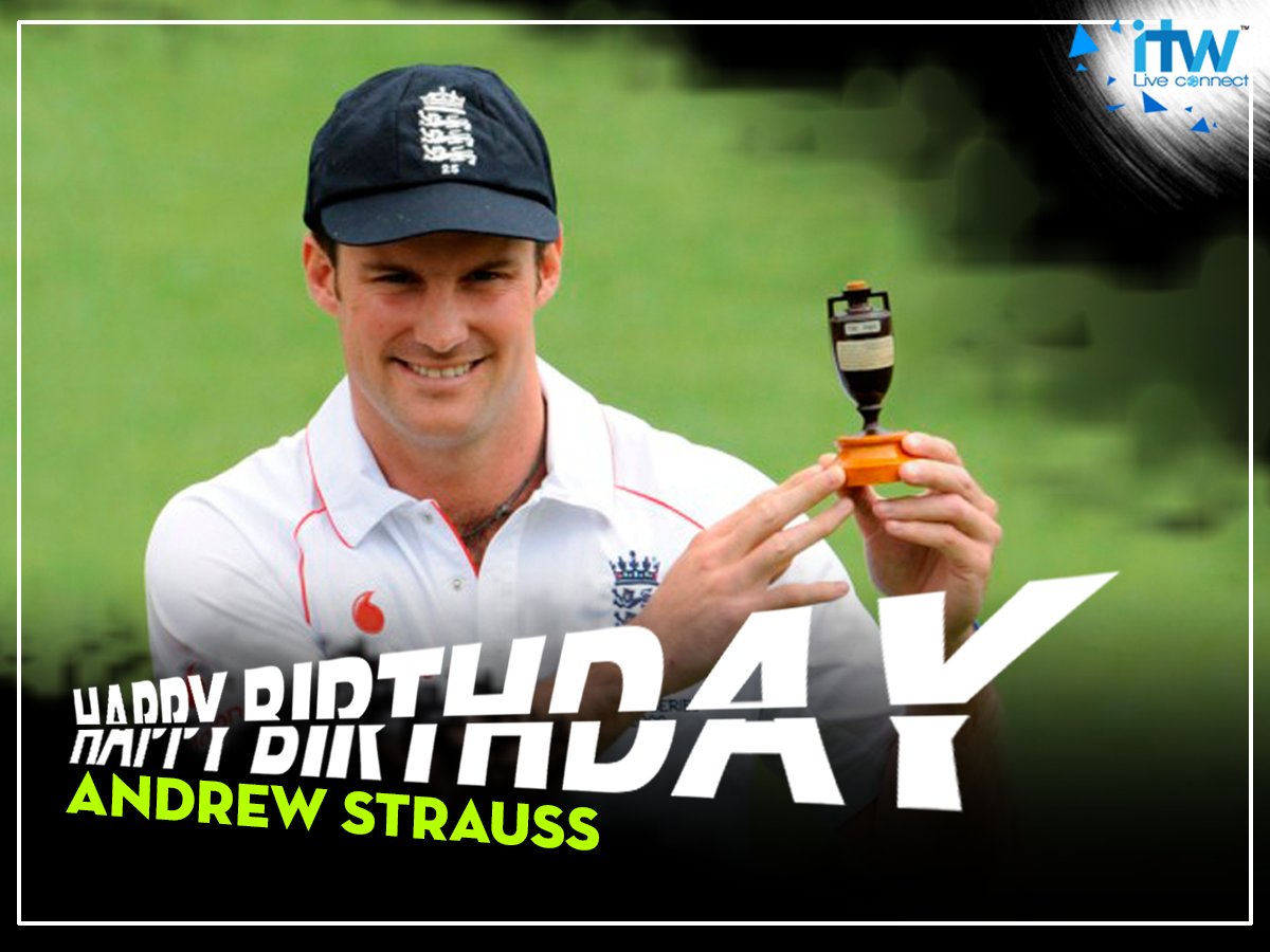 Happy Birthday to former captain Andrew Strauss! 