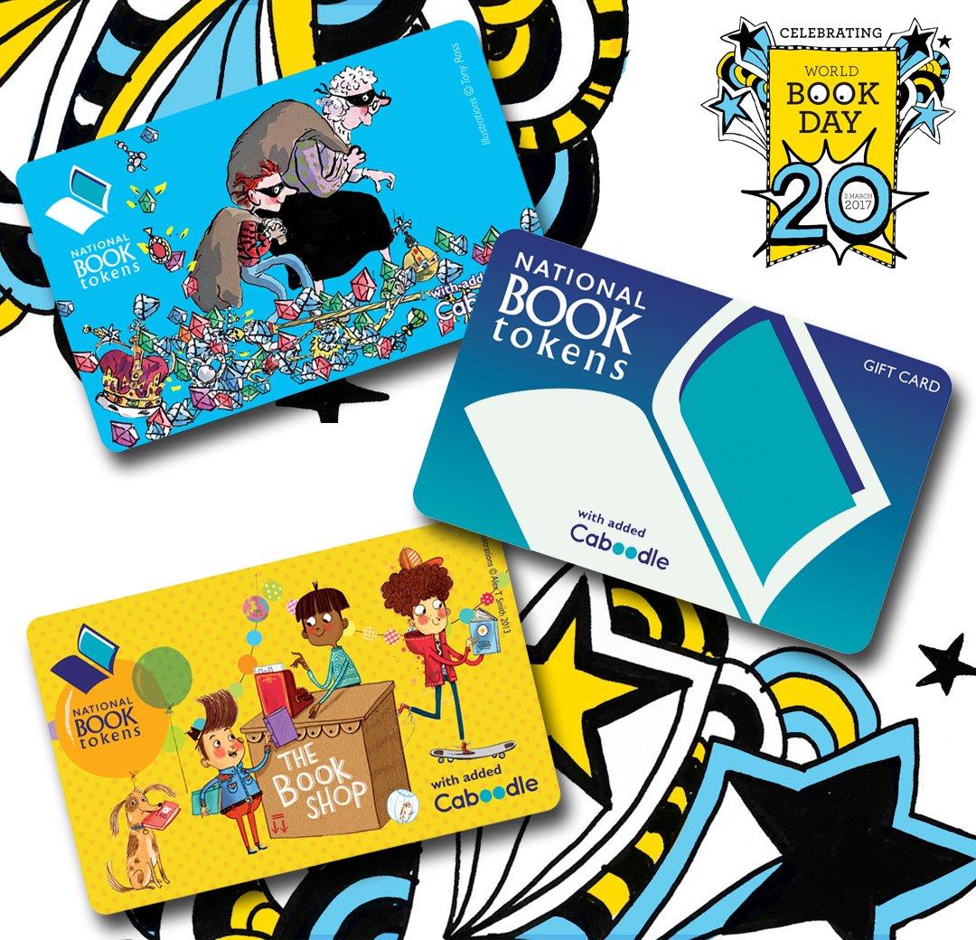 We've sponsored <a href="/WorldBookDayUK/">World Book Day UK 📚</a> for 20 years! Win a £20/€20 National Book Token. RT &amp; tell us which books you'd buy by 5pm. #WorldBookDay20