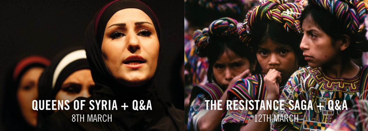 BerthaDocHouse's tweet photo. It's International Women's Day next week.Celebrate at DocHouse w the powerful work of Yasmin Fedda &amp; Pamela Yates. 

https://t.co/GQ7H1BcPlu https://t.co/gmjn1ArnhI
