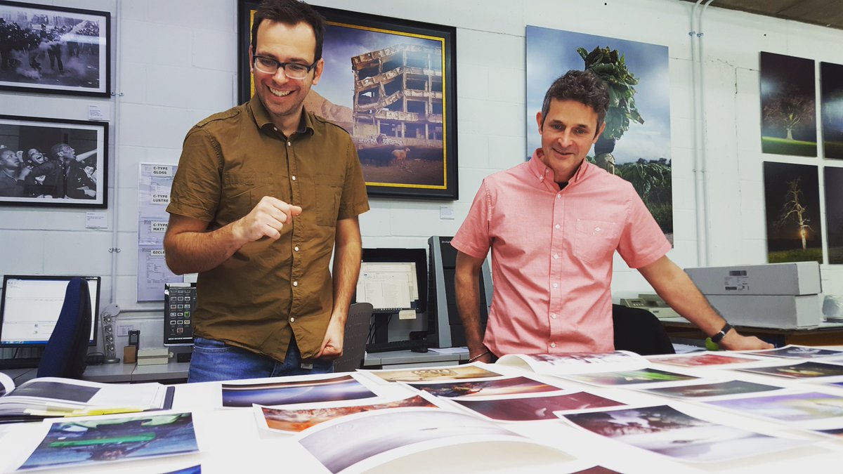 OPOTY's tweet photo. Spent yesterday with the talented team at @SpectrumLab in Brighton to produce the #OPOTY exhibition prints for @ukphotoshow. Look superb! https://t.co/5cIYevOGsn