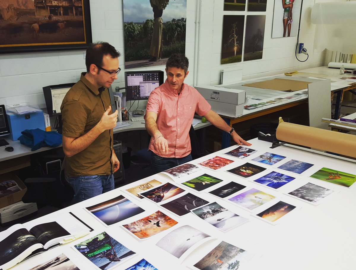 OPOTY's tweet photo. Spent yesterday with the talented team at @SpectrumLab in Brighton to produce the #OPOTY exhibition prints for @ukphotoshow. Look superb! https://t.co/5cIYevOGsn