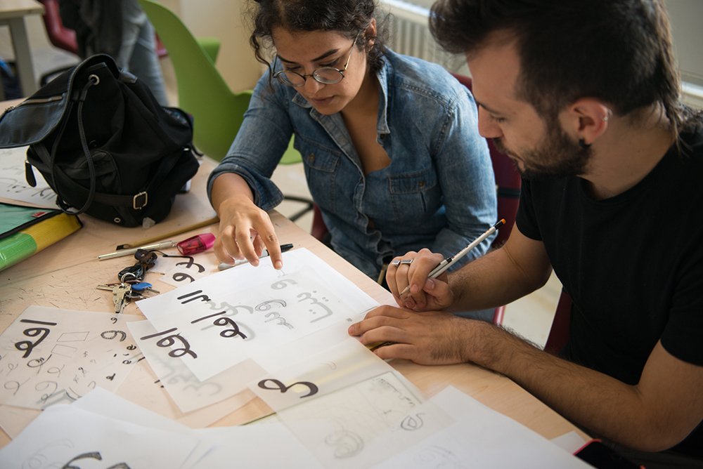 Arabic Type Design tweet media