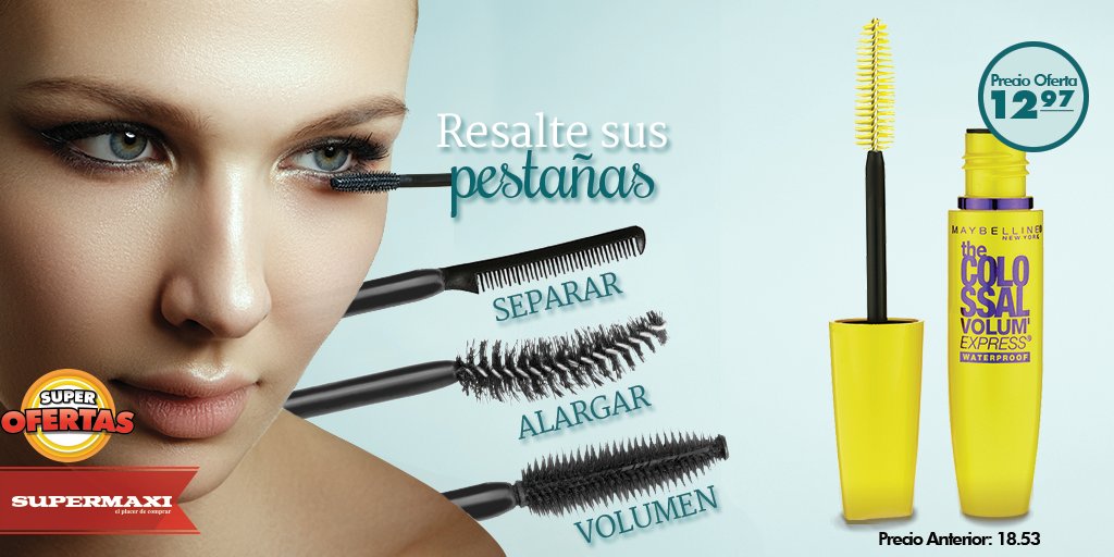 SupermaxiEcu's tweet photo. Hay una brochita para cada tipo de pestañas. Use la que necesite y obtenga unas pestañas espectaculares. Obtenga máscaras con descuento https://t.co/3vJp0wJA26