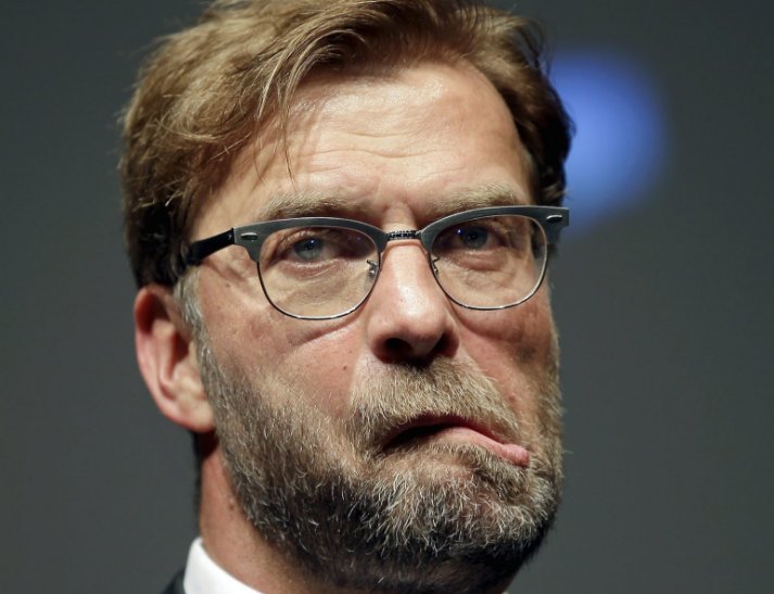 Win Percentages: 

Moyes at Man United 52.9%
LVG at Man United 52.4%
Rodgers at Liverpool 50%
Klopp at Liverpool 48.3%